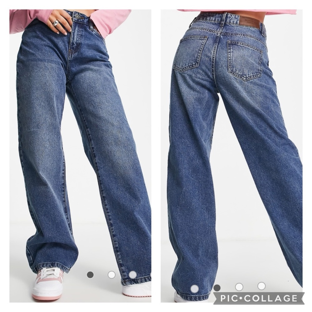 ❣️🆕Noisy May Amanda high waisted jeans in medium blue❣️ - Picture 2 of 12